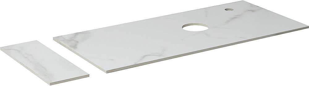 Столешница Aquanet Nova Lite Loft 90 R АВ01 мрамор для ванной в интернет-магазине сантехники Sanbest