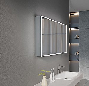 Зеркальный шкаф Esbano ESMT3812D 120х70 купить в интернет-магазине сантехники Sanbest