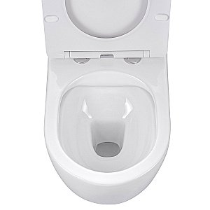 Унитаз подвесной Vincea EVO VT1-34S безободковый, с крышкой микролифт, белый купить в интернет-магазине Sanbest