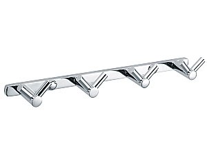 Планка с крючками Kaiser H0014 хром купить в интернет-магазине сантехники Sanbest