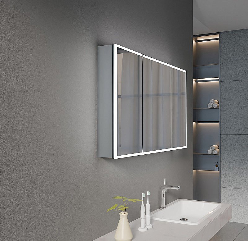 Зеркальный шкаф Esbano ESMT3812D 120х70 купить в интернет-магазине сантехники Sanbest