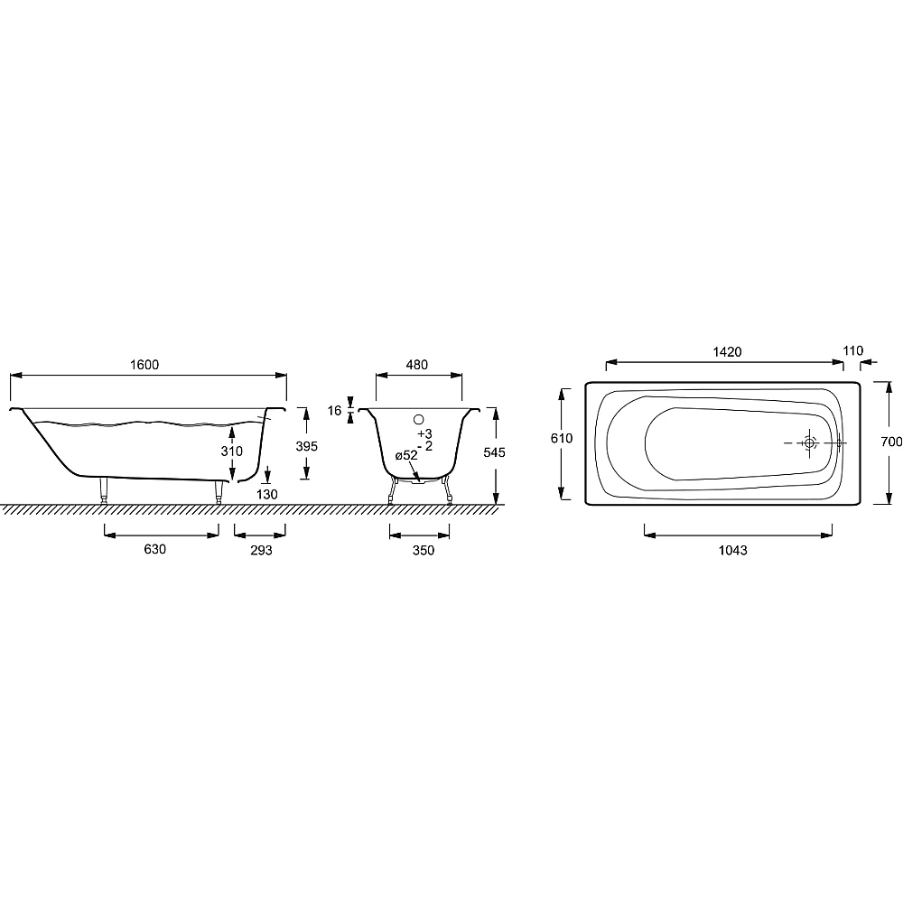 Cмеситель для раковины Jacob Delafon CLEO 1889 E24309-CP хром купить в интернет-магазине сантехники Sanbest