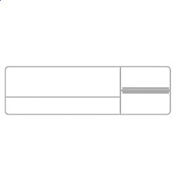 Полка Bertocci Fly Релинг 41 белая матовая, правая купить в интернет-магазине сантехники Sanbest