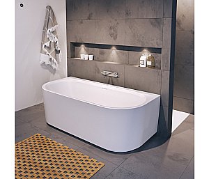 Акриловая ванна Riho Desire Wall Mounted 180x84 B089001105 белая матовая купить в интернет-магазине Sanbest