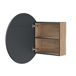 Зеркальный шкаф Corozo Форест SD-00001011 77 светлое дерево купить в интернет-магазине сантехники Sanbest