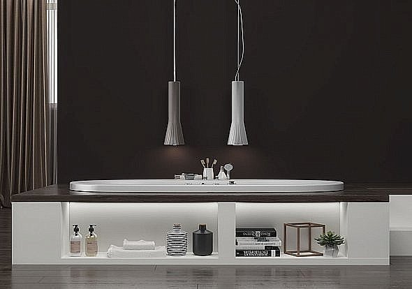 Акриловая ванна Aquanet Amelia 210617 180x80  с к/с купить в интернет-магазине Sanbest