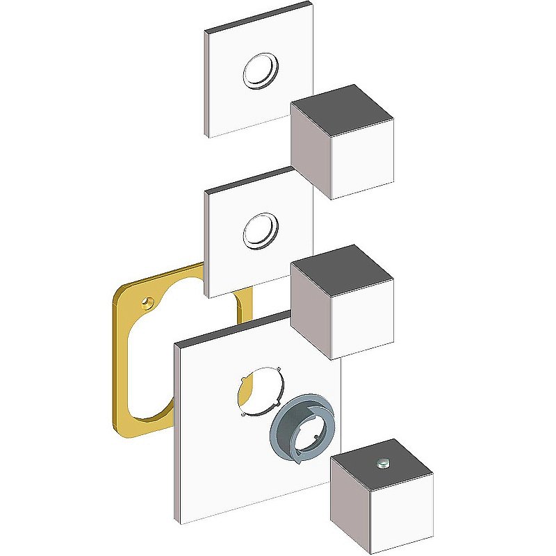 Смеситель для душа Bossini Outlets Z032203.030 хром купить в интернет-магазине сантехники Sanbest