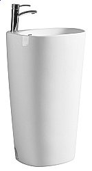 Раковина напольная SantiLine 52 SL-4001 белая купить в интернет-магазине Sanbest