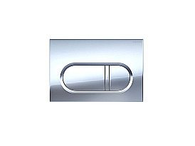 Кнопка для инсталляции Aquatek KDI-0000043 хром глянец (клавиши прямоугольные) купить в интернет-магазине сантехники Sanbest