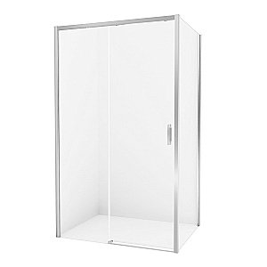 Душевой уголок NEW TRENDY PRIME 120x100 стекло прозрачное/профиль хром купить в интернет-магазине Sanbest