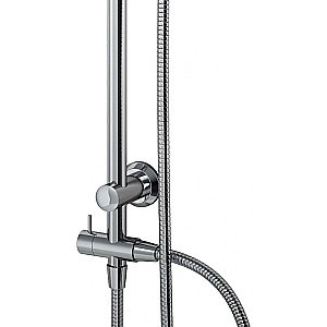 Смеситель для ванны с душевой колонной Dorff Ultra D4085012 хром купить в интернет-магазине сантехники Sanbest