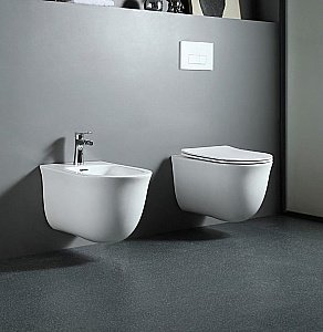 Унитаз с инсталляцией Aquatek Классик SET AQUATEK КЛАССИК cm белый, с крышкой микролифт, безободковый купить в интернет-магазине Sanbest