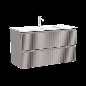 Тумба с раковиной Sancos Snob R SNR90/39SM/CN7030 Doha Soft для ванной в интернет-магазине Sanbest