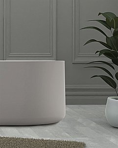 Ванна из искусственного камня ABBER Stein AS9607 170х75 белая матовая купить в интернет-магазине Sanbest