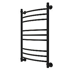 Полотенцесушитель водяной Veconi Nemi-A N8050B-A черный купить в интернет-магазине сантехники Sanbest