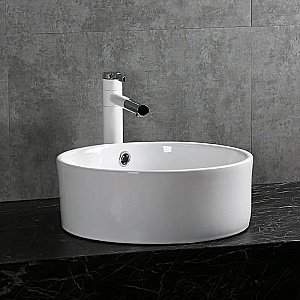 Раковина накладная CeruttiSpa 42 CR7022 белая купить в интернет-магазине Sanbest