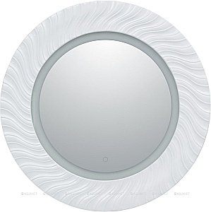 Зеркало Aquanet Милан 80 белый в ванную от интернет-магазине сантехники Sanbest