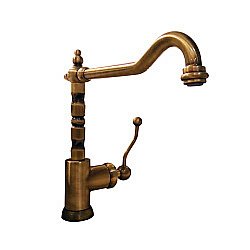 Смеситель для кухни PAINI Duomo 88F3572KM бронза купить в интернет-магазине сантехники Sanbest