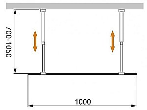 Душевое ограждение Cezares Liberta L-2-100 бронзовый/профиль хром купить в интернет-магазине Sanbest