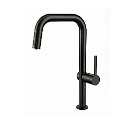Смеситель для кухни Wonzon & Woghand WW-8020297-MB черный матовый купить в интернет-магазине сантехники Sanbest