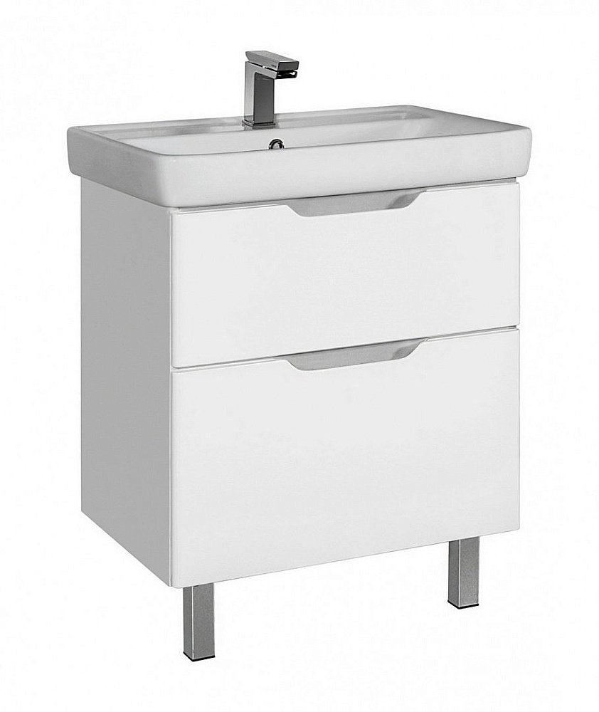 Тумба с раковиной Dreja Q Plus 55 для ванной в интернет-магазине Sanbest