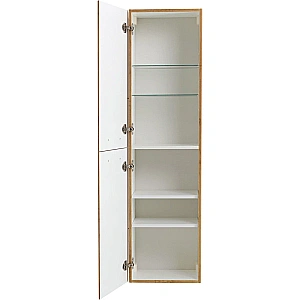 Шкаф-пенал подвесной BelBagno DUE-1500-2A-SC-RN-P 150 Rovere Nature для ванной в интернет-магазине сантехники Sanbest