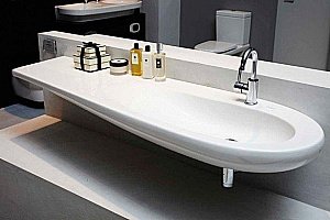 Раковина Laufen Alessi One 8.1497.4.400.104.1 белая купить в интернет-магазине Sanbest