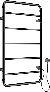 Полотенцесушитель электрический Allen Brau Priority 7.31002-GM графит брашированный купить в интернет-магазине сантехники Sanbest