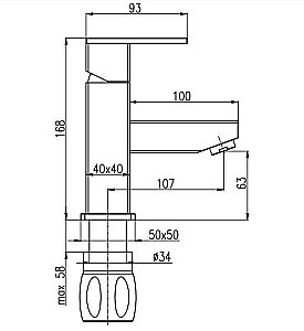 Смеситель для раковины RAV-Slezak LOIRA LR526.5Z золото купить в интернет-магазине сантехники Sanbest