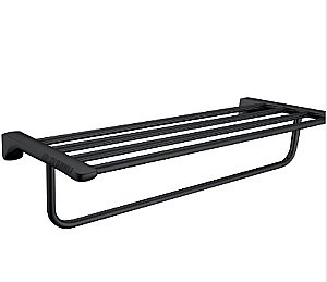 Полка CeramaLux Monelli 70010 черная матовая купить в интернет-магазине сантехники Sanbest