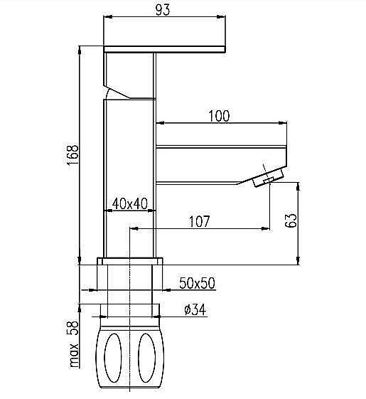 Смеситель для раковины RAV-Slezak LOIRA LR526.5Z золото купить в интернет-магазине сантехники Sanbest