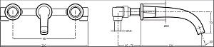 Cмеситель для раковины Jacob Delafon ELEVATION E18872-CP купить в интернет-магазине сантехники Sanbest