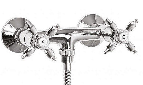 Смеситель для душа Cezares NOSTALGIA-DS-01 хром купить в интернет-магазине сантехники Sanbest
