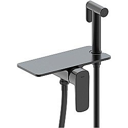 Гигиенический душ Iddis Axes AXEBLSHi08 черный матовый купить в интернет-магазине сантехники Sanbest