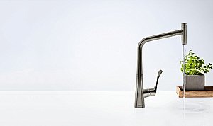 Смеситель для кухни Hansgrohe Metris Select 14884000 купить в интернет-магазине сантехники Sanbest