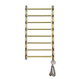 Полотенцесушитель электрический Domoterm Стефано П8 400x800 АБР E бронза купить в интернет-магазине сантехники Sanbest