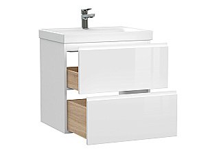 Мебель для ванной Cersanit Moduo 60 белая для ванной в интернет-магазине Sanbest