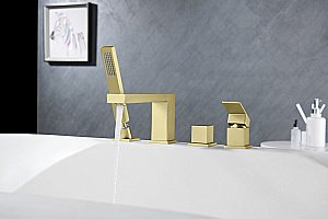 Смеситель для ванны Timo Selene 2130/17Y золото матовое купить в интернет-магазине сантехники Sanbest