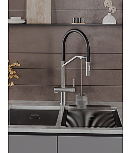 Смеситель для кухни Agger Elegant A3241422 сатин матовый купить в интернет-магазине сантехники Sanbest