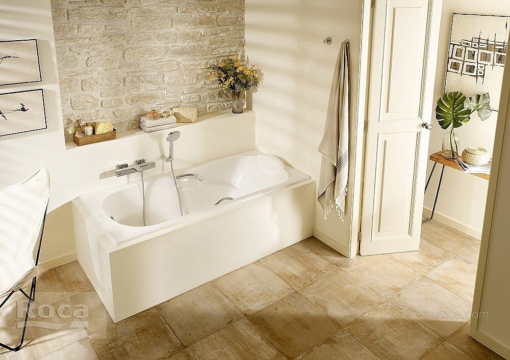 Ванна Roca Haiti 2327G000R 170x80 купить в интернет-магазине Sanbest