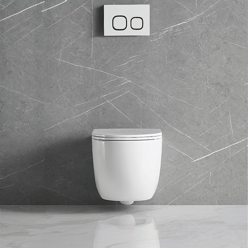 Унитаз Vincea Globo VT1-52T безободковый, смыв торнадо, с крышкой микролифт, белый купить в интернет-магазине Sanbest