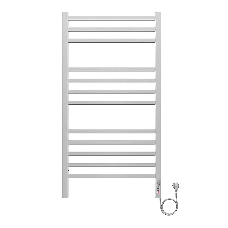Полотенцесушитель электрический Azario Ancona П12 500х1000 AZ71850W белый купить в интернет-магазине сантехники Sanbest