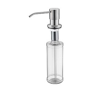 Дозатор для жидкого мыла Paulmark Rein D002-BS брашированная сталь купить в интернет-магазине сантехники Sanbest