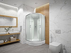 Душевая кабина Erlit Comfrot ER351026-C3-RUS 100х100 купить в интернет-магазине Sanbest