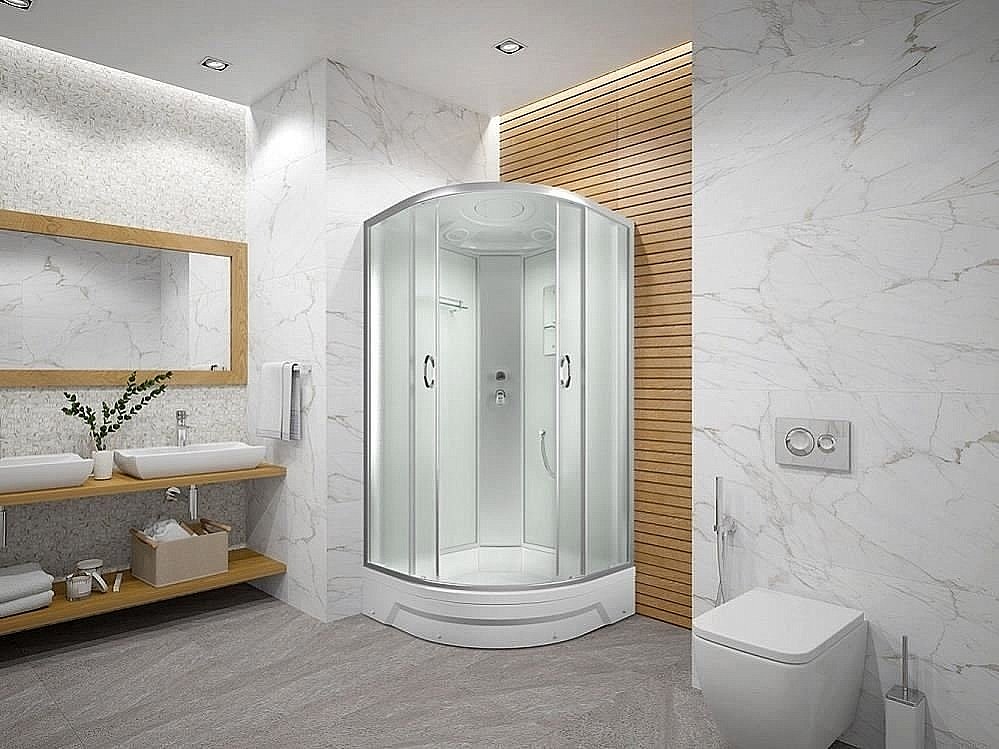 Душевая кабина Erlit Comfrot ER351026-C3-RUS 100х100 купить в интернет-магазине Sanbest