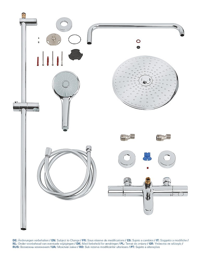 Душевая система Grohe Euphoria System 26114001 купить в интернет-магазине сантехники Sanbest