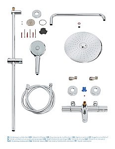 Душевая система Grohe Euphoria System 26114001 купить в интернет-магазине сантехники Sanbest