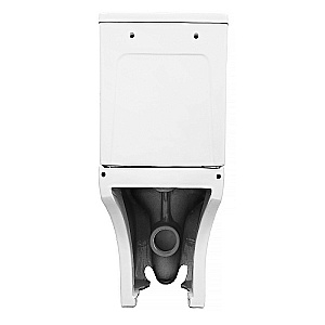 Унитаз напольный Azario Milagro AZ-8502 белый, безободковый, с бачком, с крышкой микролифт, слив торнадо купить в интернет-магазине Sanbest