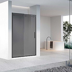 Душевая дверь Vincea Como-N VDS-4CN130CGB 130 стекло тонированное/профиль черный купить в интернет-магазине Sanbest