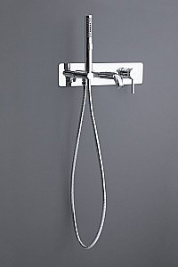 Смеситель для ванны Allen Brau Priority 5.31006-00 хром купить в интернет-магазине сантехники Sanbest